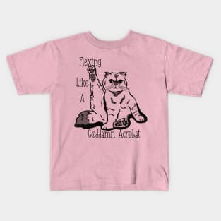 Karma is a Cat Kids T-Shirt